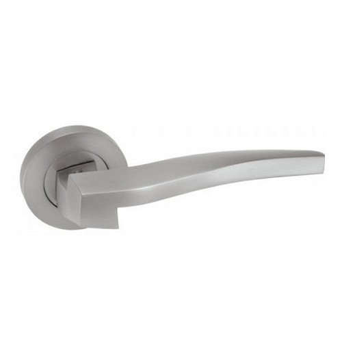 Ручки на розеті ORO/ORO Ergonomic (16E) SCH матовий хром - Фото №2