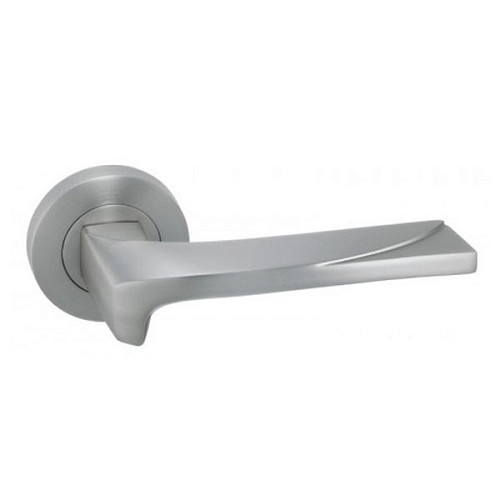 Ручки на розетте ORO/ORO Vertigo (16E) SCH матовый хром - Фото №2