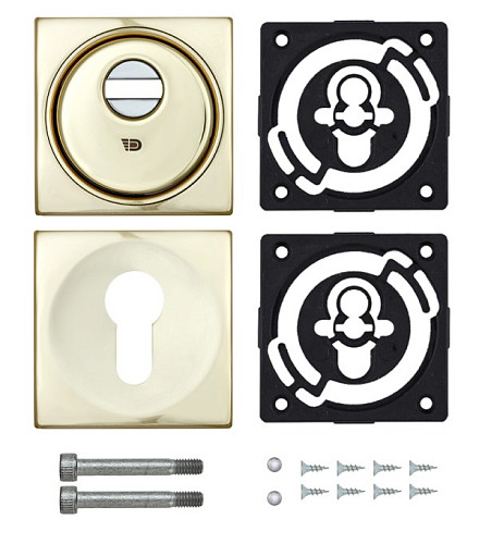 Протектор DISEC SFERIC KUBO BD16  25мм латунь PVD - Фото №4