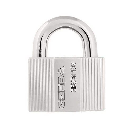 Навесной замок GERDA ZIRCON 106 (3 ключа) - Фото №3