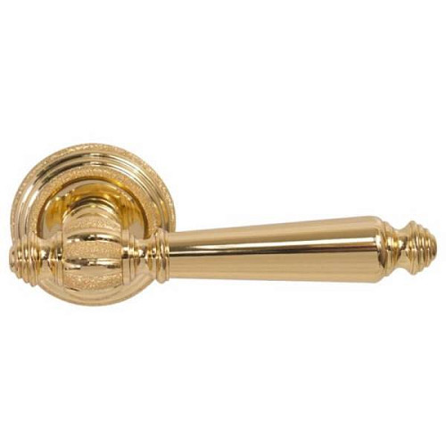 Ручки на розеті FIMET Michelle 106 (269) F101 золото Pave - Фото №2