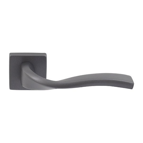 Ручки на розеті FIMET Vaiper 1401 (211B) F15 антрацит - Фото №2