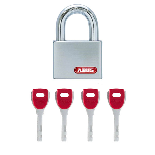 Замок навесной ABUS 838/40 Blister (4 ключа) - Фото №3