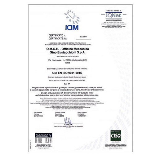 Раздвижная система OMGE Alutech 1499 с демпфером длина 1,9 м на 1 полотно весом до 80 кг - Фото №9