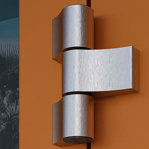 Петля MEDOS Jocker Alu-3 93 мм до 160 кг алюминий - Фото №2