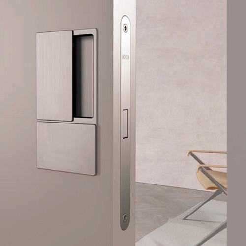 Ручки для розсувної системи AGB Wave B300000101 нікель матовий - Фото №2