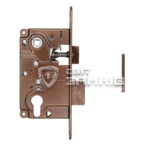 Механізм замка AGB Centro PZ (BS50*85мм) бронза - Фото №4