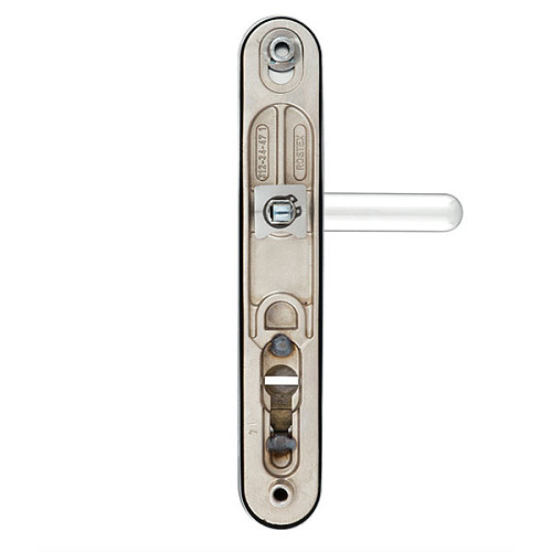 Ручки на планці з протектором ROSTEX Exclusive RX-40 85мм (40-50мм) нержавіюча сталь матова - Фото №2