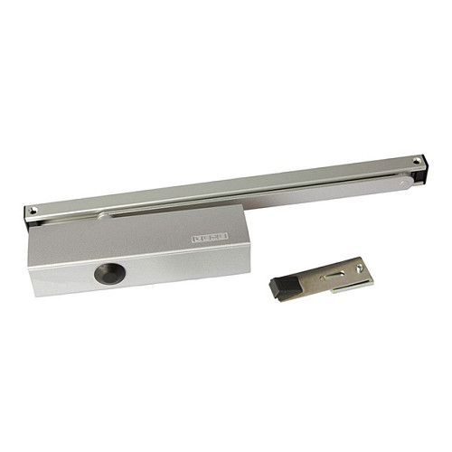 Дотягувач GEZE TS 5000 SLD HO з фіксацією до 120кг Срібний - Фото №2