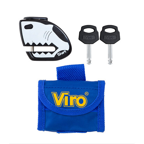 Замок для мотоцикла VIRO Moto Shark на гальмівний диск 2 ключа - Фото №5