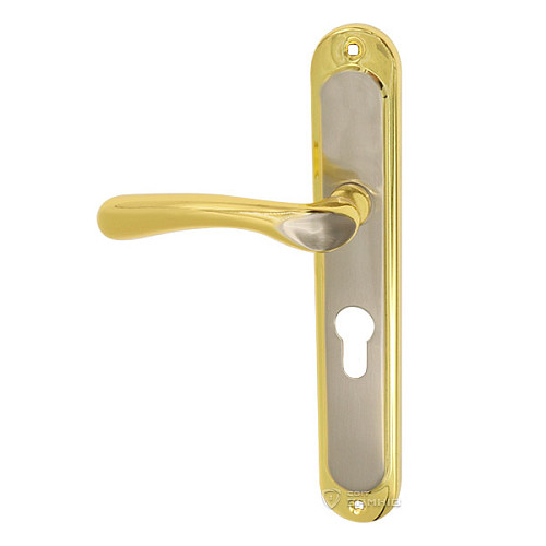 Ручки на планке IMPERIAL Kumru 55С SN/GP сатин/золото - Фото №3