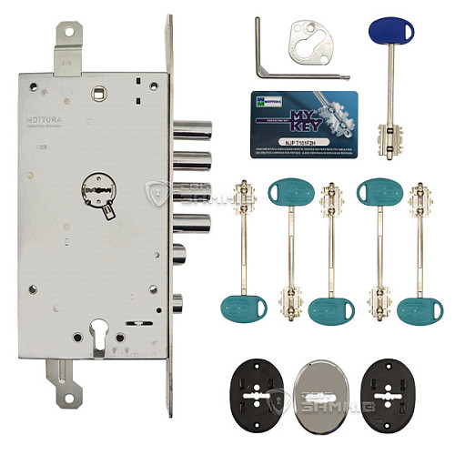 Механізм замка MOTTURA 54.J797BSRN5DC4C (BS66*85мм) L лівий - Фото №6