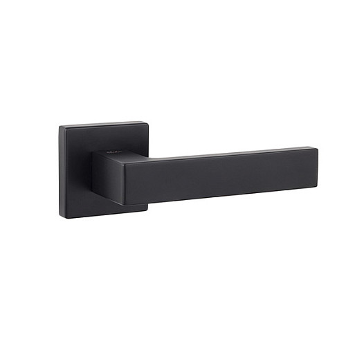 Ручки на розеті SIBA Kuadro (R09) чорний - Фото №2