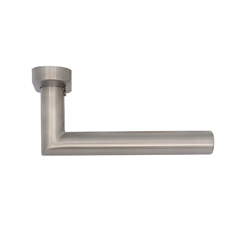 Ручки на розеті ABARO Lido MM овальна розета нержавіюча сталь  - Фото №5