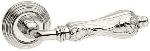 Ручки на розеті FIMET Flora 147 (269) F21 нікель - Фото №2