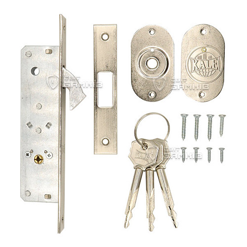 Механізм замка для розсувної системи KALE 201F (BS20мм) латунь - Фото №4