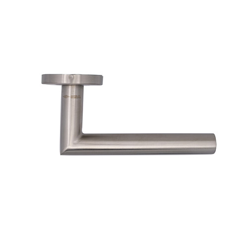 Ручки на розеті CISA PL Angle кругла розета 07070.71 нержавіюча сталь - Фото №5