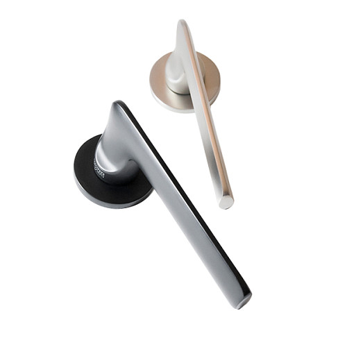 Ручки на розетте MVM Z-1808 (T19-E19) MN сатин никель - Фото №6