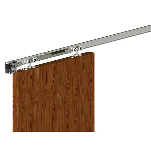 Раздвижная система VALCOMP Atena AT20 длина 2 м на 1 полотно до 80 кг с односторонним доводчиком - Фото №2