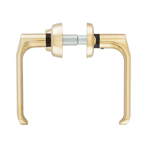 Ручки на планці з протектором ROSTEX Decor R 85мм (38-45мм) титан PVD матовий - Фото №4