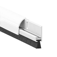 Порог накладной COMAGLIO 1255 с щеткой 80 см белый