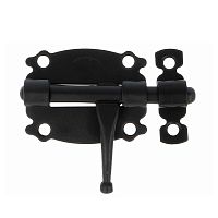 Засув для дверей AMIG мод.484 50х45 мм чорний