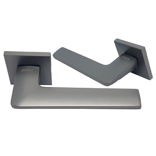 Ручки на розетте GENRICH R77.205 GR графит - Фото №2