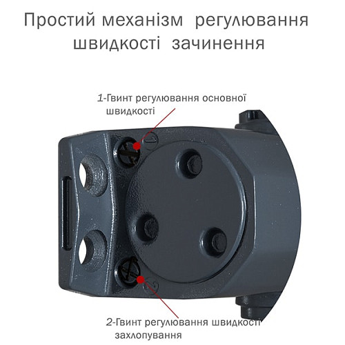 Дотягувач RYOBI D-1554 STD до 80кг FIRE Сірий Антрацит - Фото №6