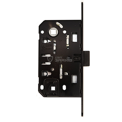 Механізм замка AGB Mediana Evolution WC (BS50*96мм) чорний - Фото №2