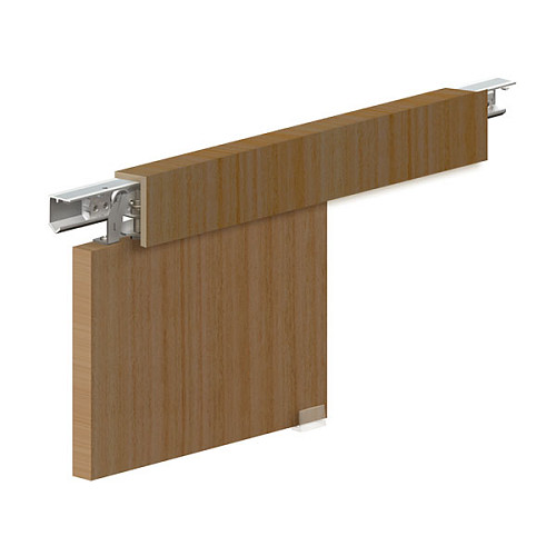 Розсувна система VALCOMP Jupiter JU01 довжина 1,8 м на 1 полотно вагою до 30 кг - Фото №2