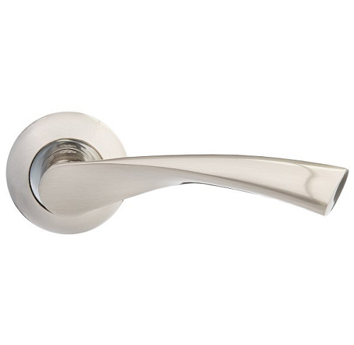 Ручки на розеті GAVROCHE Cuprum AL-A5 SN/CP нікель/хром - Фото №2