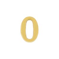 Цифра «0» латунь / Ш /