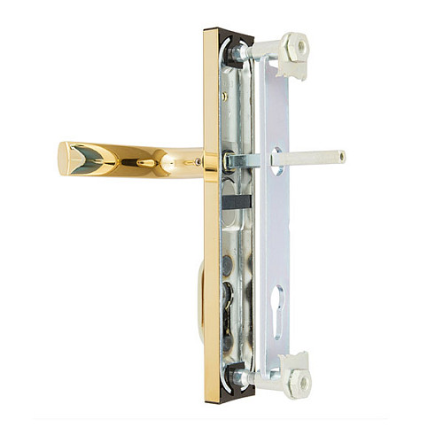 Ручки на планке с протектором ROSTEX R4 R 72мм (38-55мм) титан PVD - Фото №5