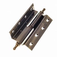 Завіс кутовий IMPERIAL Z 100 мм - R AB правий бронза