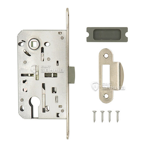 Механизм замка KALE 212 (BS50*85мм) хром - Фото №4