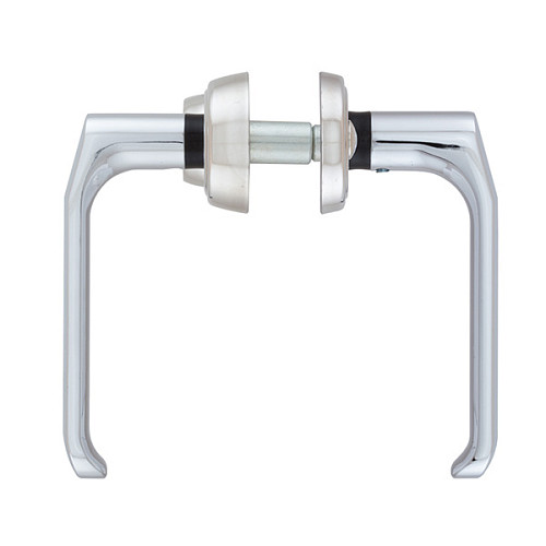 Ручки на планці з протектором ROSTEX Decor R 72мм (38-45мм) хром матовий - Фото №4