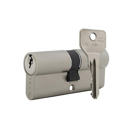 Циліндр CISA C2000 120 (60*60) нікель матовий - Фото №1