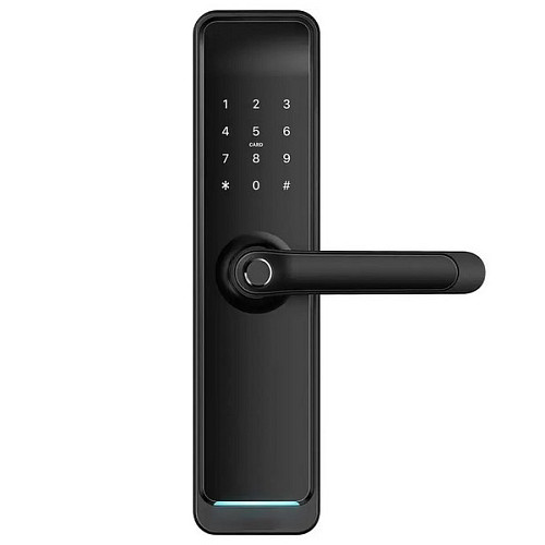 Розумний замок PES Husky Wi-Fi з WC фіксатором накладний чорний - Фото №3