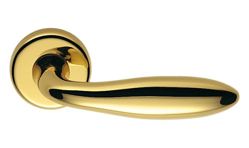 Ручки на розеті COLOMBO Mach CD81 (CD69BZGG-CD63GB) полірована латунь - Фото №2