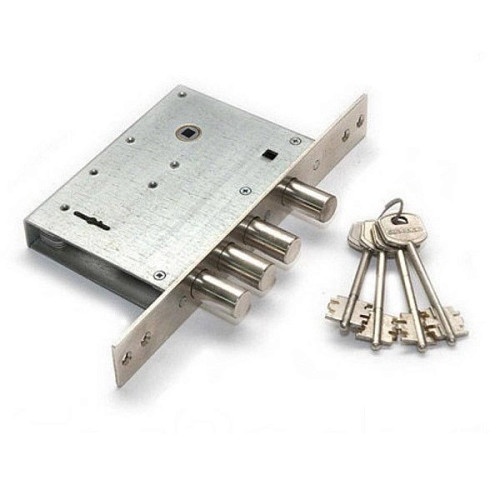 Механизм замка ГАРДИАН 30.04 (BS67,5мм) длинный ключ - Фото №3