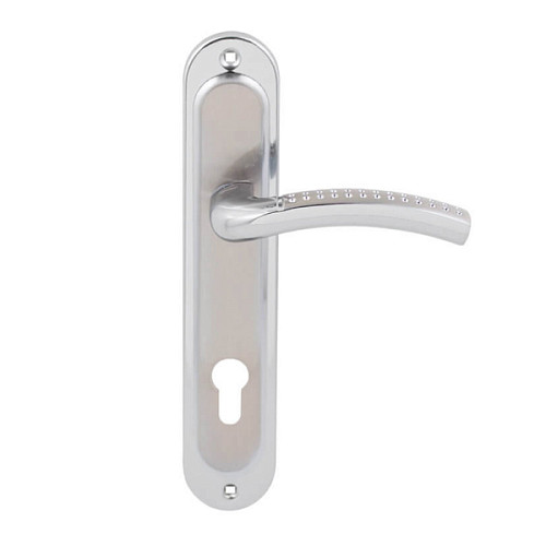 Ручки на планке BRUNO Trendy 62 матовый никель/хром - Фото №3