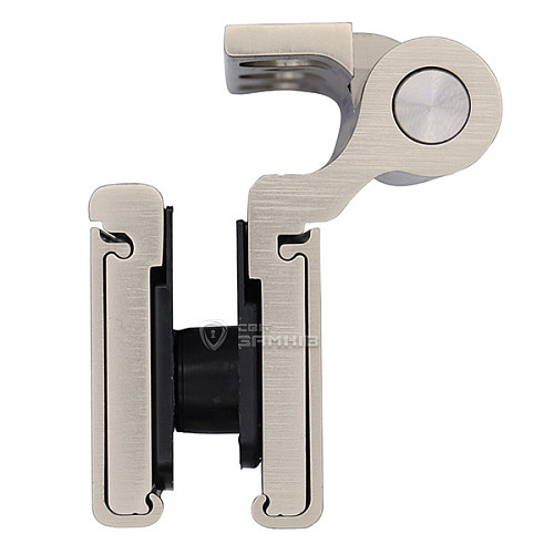 Завіс WALA WTA 8010441X для скляних дверей вузький INOX нержавіюча сталь - Фото №4