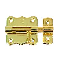 Засов для дверей AMIG мод.384 60х48 мм латунь