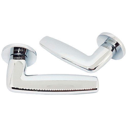 Ручки на розетте GENRICH R27.766 CP хром - Фото №3
