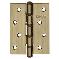 Петля LINDE H-100 100*75 мм - AB бронза