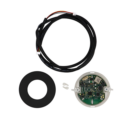 Умная кнопка-контроллер CISA BUTTON 065C4.54.0.A5 для замков DOMO круглая черная - Фото №4