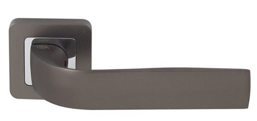 Ручки на розеті RDA Sens (WC40-RY40) хром/титан  - Фото №2