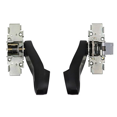 Антипаніка накладна CISA Fast Push 59001.10 1-точкова червоний-чорний - Фото №13