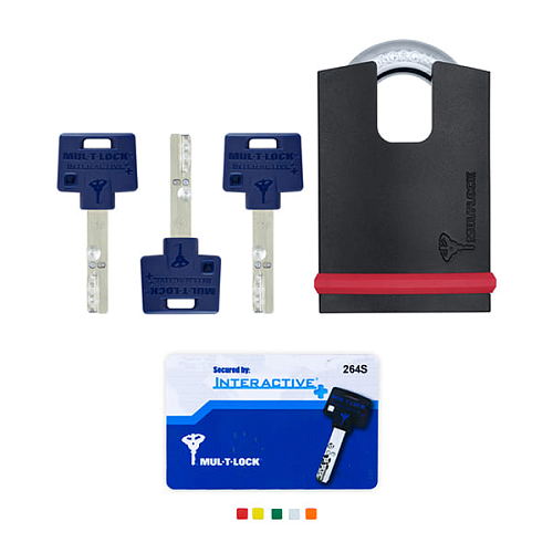 Замок навісний MUL-T-LOCK NE12H Interactive+ (3 ключа) - Фото №6