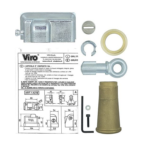 Замок навісний VIRO NEW CONDOR без ключів - Фото №6